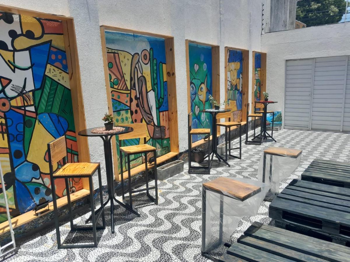"Le Chat Qui Peche" Hostel A 150 Metros Da Praia De Pajucara Maceio  Exterior photo